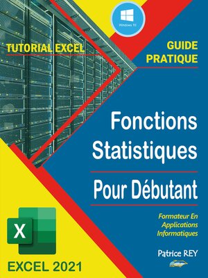 cover image of guide des fonctions statistiques avec excel 2021